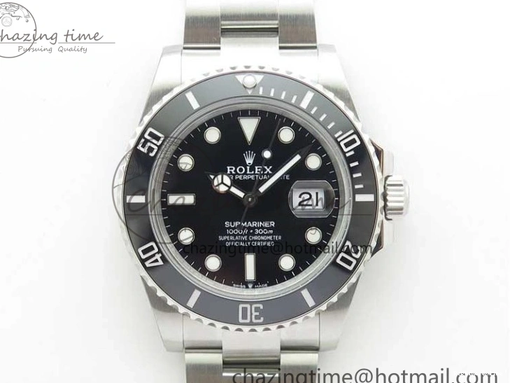 0407 Packable Submariner 41mm 126610 LN BP Maker Black Dial on SS Bracelet A 2612